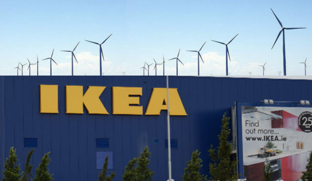 Ikea Off Grid with Wind Farm